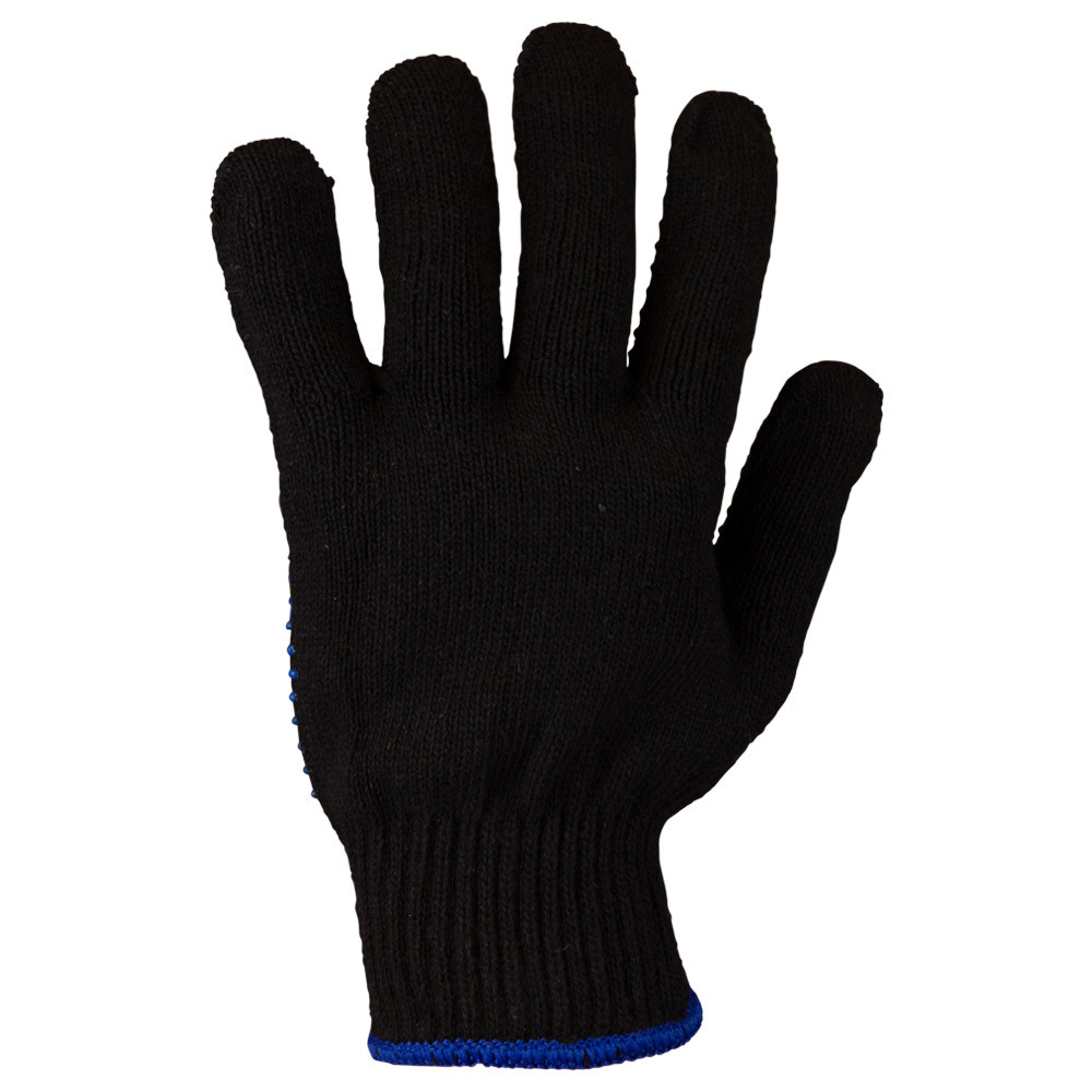 Sigma Перчатки трикотажные с ПВХ точкой р10 Актив (черные) КРАТНО 12 парам SIGMA (9442471) Київ - фото 5