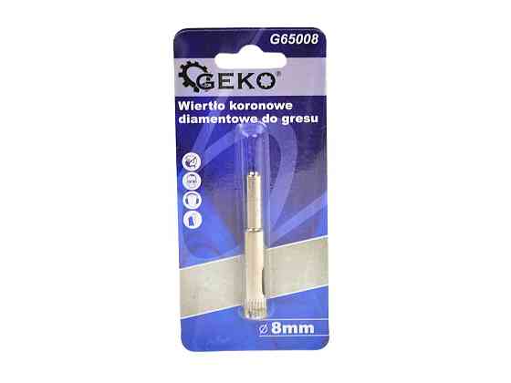 Коронка алмазна скла/кераміки "GEKO"  8мм Стрий