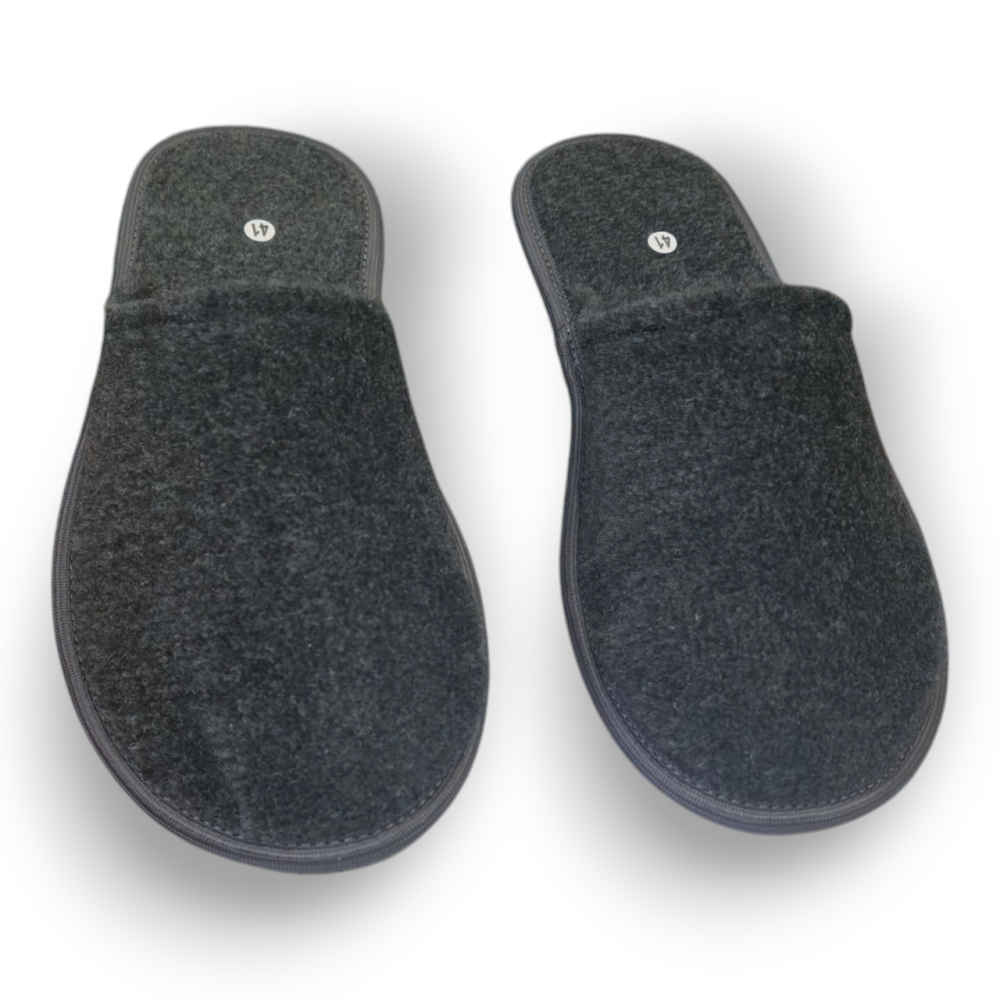 Тапочки домашние мужские комнатные закрытые PaGo черный Одесса - изображение 7