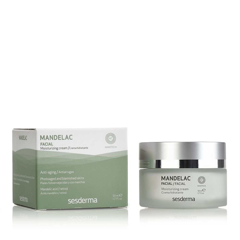 Сесдерма Mandelac Крем зволожуючий з мигдальною кислотою Sesderma Mandelac Moisturizing cream, 50 мл Дніпро - фото 1