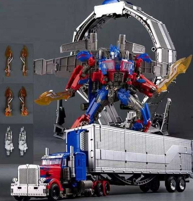 Трансформер  Оптимус Прайм с причепом з кінофільму Dark of the moon Киев - изображение 8