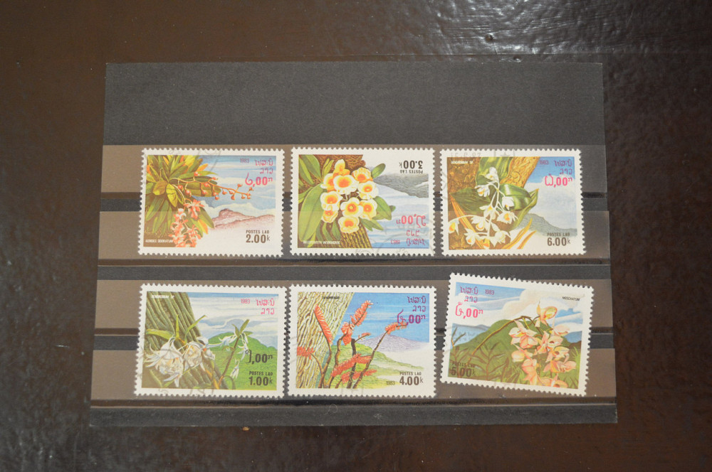 Марки. Серия. Лаос. (Гаш.) Полтава - фото 1