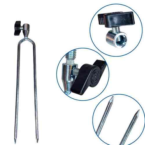 Подставка держатель для удочки комлевая, универсальная, алюминиевый, рыболовный аксессуар Киев