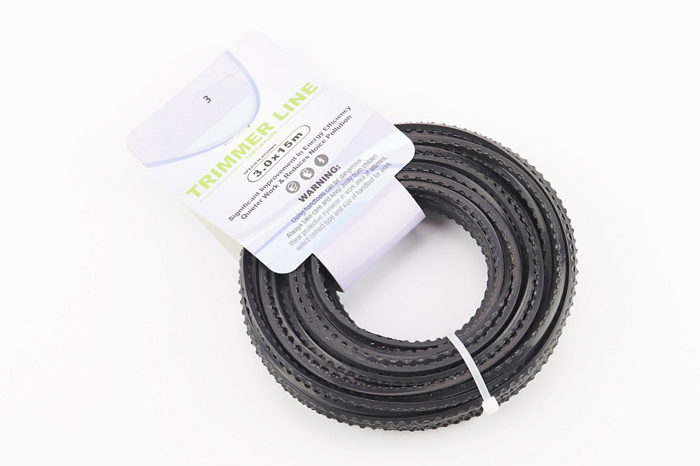 Струна косильна d-3,0mm, 15м "зубчаста" Київ - фото 1