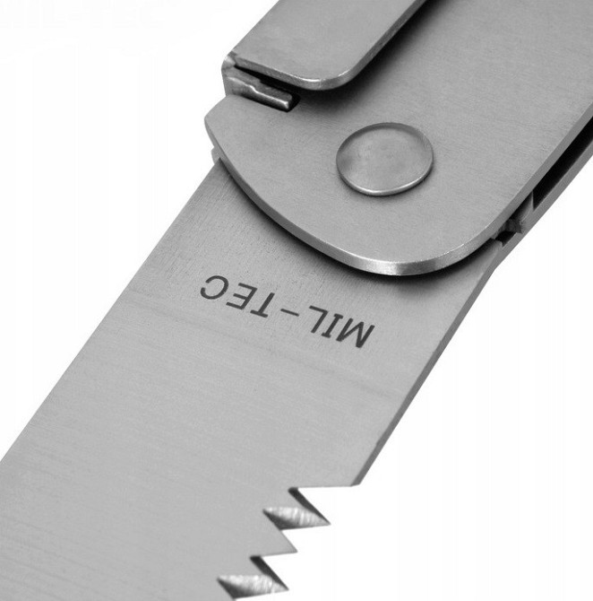 Туристична Складна Пила 41 см 2 ряди XT із чохлом Mil-Tec від Sturm (15504500) Нержавіюча сталь Нововолинськ - фото 6