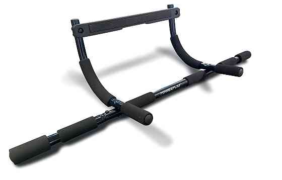 Турнік дверний багатофункціональний PowerPlay 4129 Pull Up Pro Black Луцк