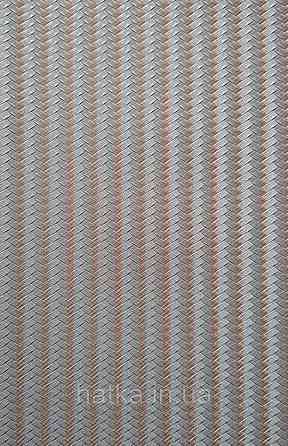 Обои винил на флизелине AdaWall Omega1.06х10 геометрия 3д полосы зигзаг структурные серые коричневые 23206-5 Киев