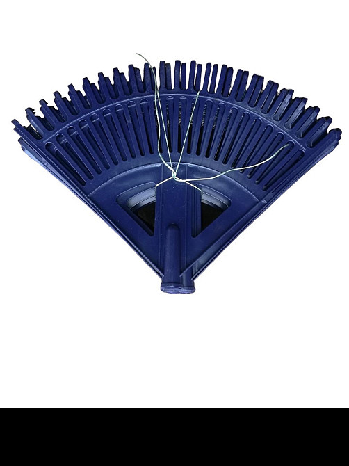 Граблі пластмасові віялові 23 зубці (напівкруглі кольорові), Україна. Харків - фото 2