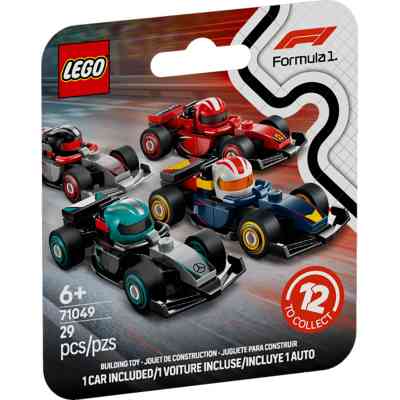 Конструктор LEGO Minifigures Колекційні автомобілі для перегонів F1 (71049) Вінниця