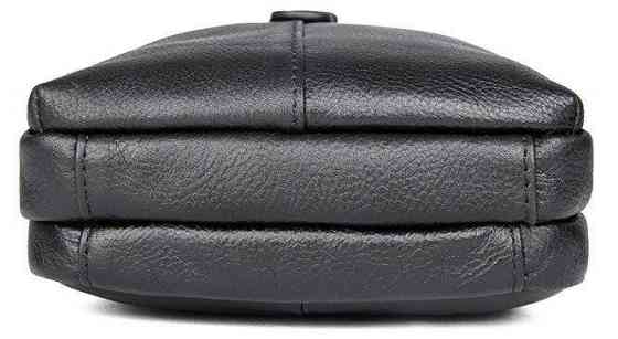 Сумка мужская кожаная флотар Vintage 14969 Черная Киев