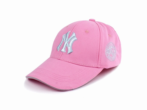 Бейсболка рожева з вишивкою NY Київ - фото 1