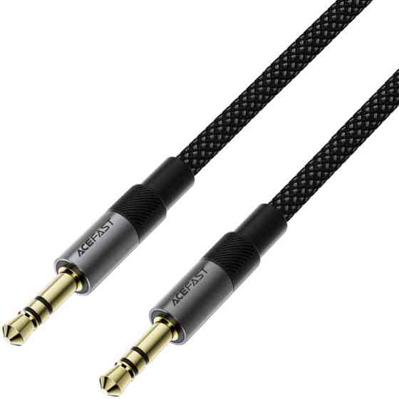 Кабель AUX Audio TRS M/M 1,0 м J10 Black Acefast Вінниця