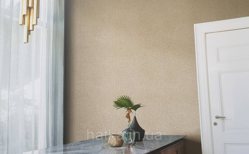 Обои винил на флизелиновой основе Rasch Ascona 1.06х10 абстракция круги точки структурные зеленые глянцевые 3д Киев - изображение 5