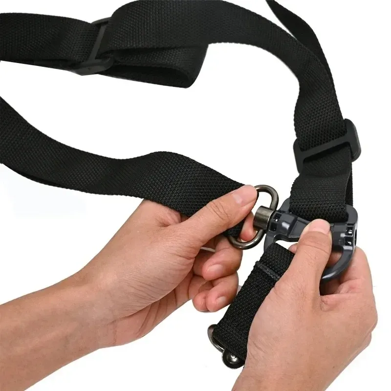 Ремень черный тактический с антапкой Одесса - изображение 5