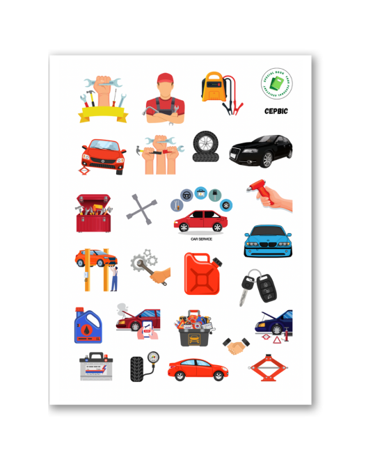 Стікерпак "Сервіс" наліпки Дніпро - фото 1