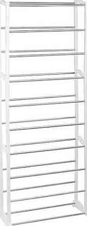 Компактная этажерка для обуви на 10 ярусов органайзер Полка для обувы. Харьков