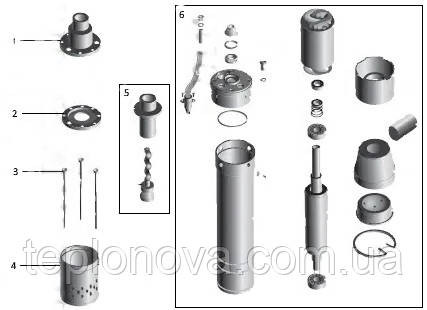 Насос свердловинний шнековий VOLKS pumpe 2QGD 1-48-0,25 кВт 2 дюйми! + кабель 15м Чернівці - фото 5