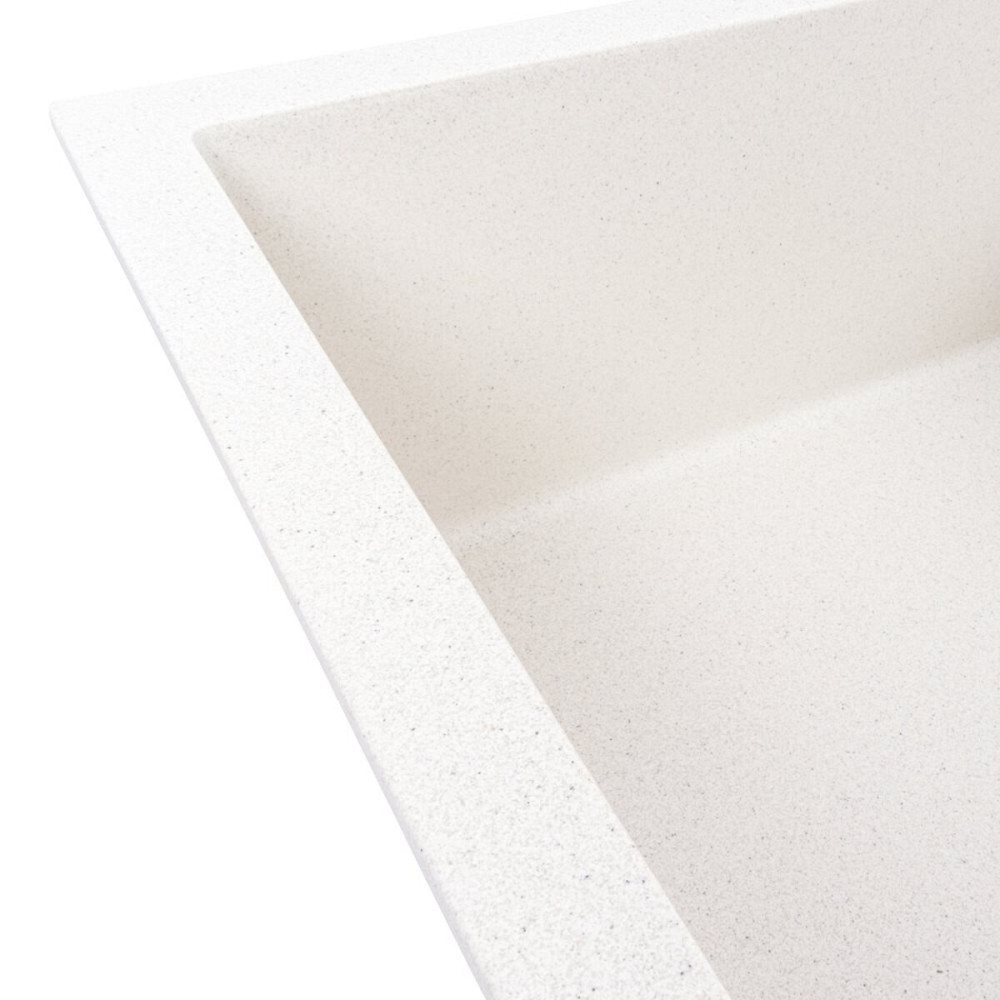 VALESO Гранітна мийка VALESO CALYPSO 7950 матова Біла в крапку Киев - изображение 4