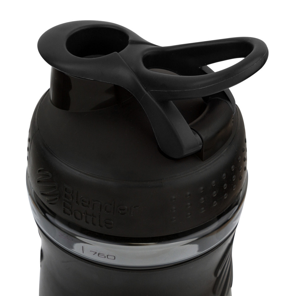 Шейкер спортивний (пляшка) BlenderBottle SportMixer Flip 28oz/820ml Black Киев - изображение 6