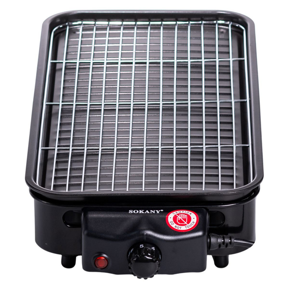 Sokany Електричний гриль настільний чорний 1500 Вт Sokany SK-6112 Киев - изображение 5