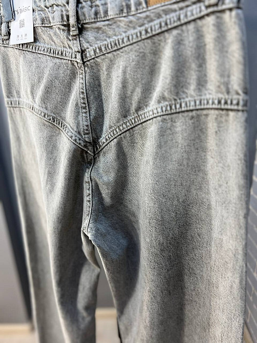 Джинси жіночі Its Basic 2909 STRAIGXT кокетка на гудзиках прямі від стегна сірі, сірий, 36, 36, 73 см, 102 см Київ - фото 10