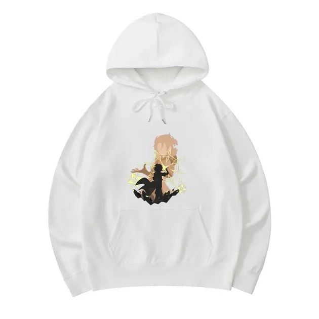 Худи, белая аниме для подростка мальчика 2765868058 размер 160 см Днепр - изображение 1