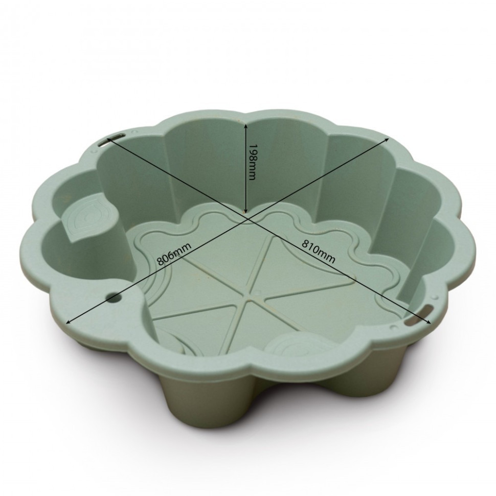 Пісочниця-басейн "Квіточка" 01234/03, 80 х 81 х 20 см Вінниця - фото 3