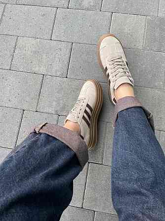 Без бренда Кеди жіночі Notta bene K-0524 бежеві (весна-осінь, замша натуральна) (5812) 39 Коломия