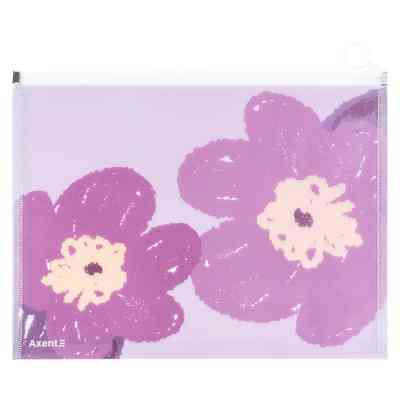 Папка на молнии Axent zip-lock А4+ Lavender-4 (1497-39-A) Винница