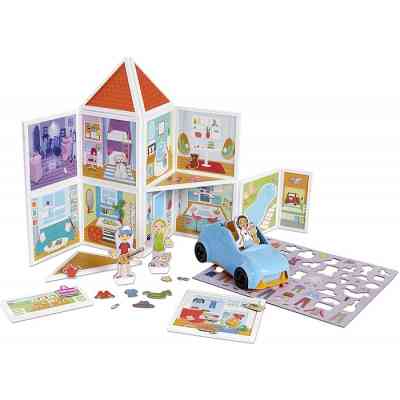 Игровой набор Melissa&Doug магнитный набор построек Наш дом (MD30650) Винница