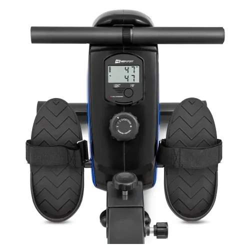 Гребний тренажер магнітний Hop-Sport 030R чорно-синій Київ - фото 5
