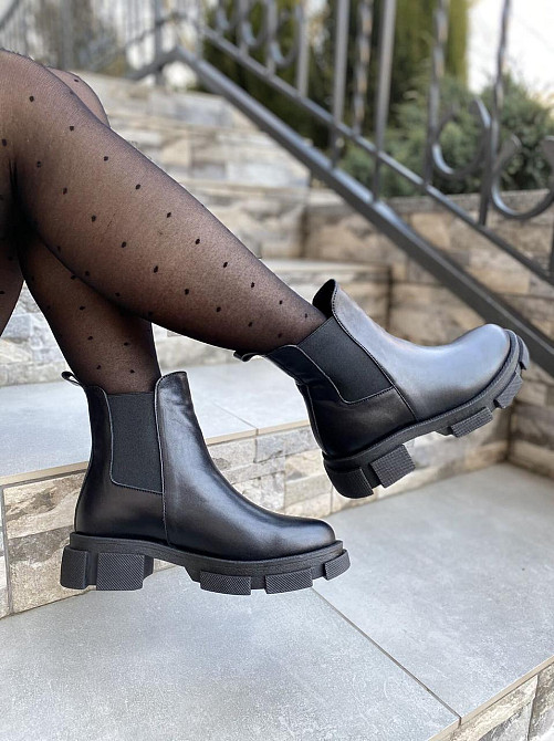 Черевики жіночі GREMMY чорні натуральна шкіра висота 13 см розмір 35-40 (604) Коломыя - изображение 8