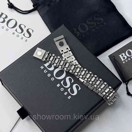 Чоловічий фірмовий браслет Boss, Бос (60033) Київ