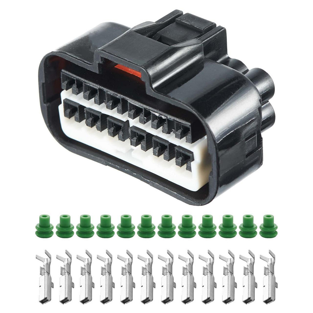 Роз'єм конектор 12-кон., MG64134MG641340-5, KET Корея універс., Моторний відсік, Hyundai, Kia Київ - фото 1