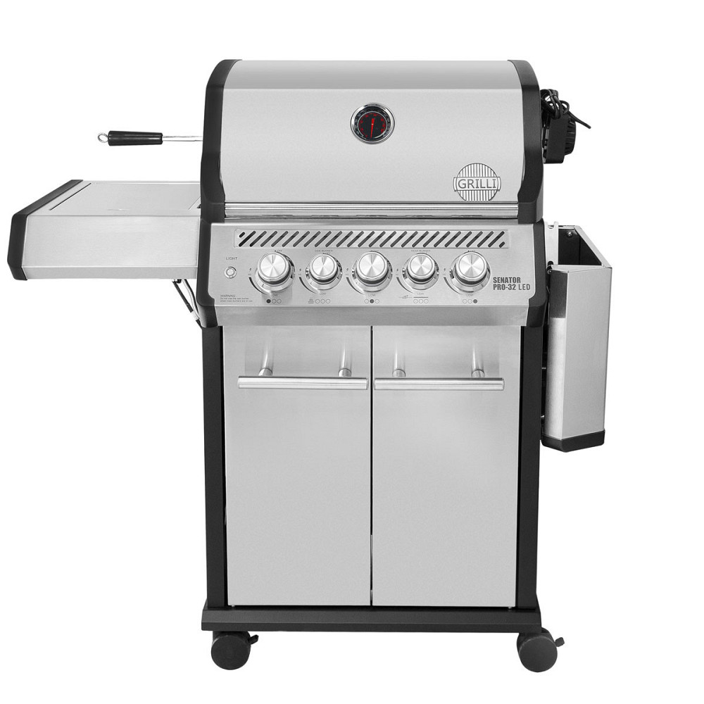 Газовый гриль Senator Pro-32 LED с системой BBQ Block Fire GRILLI 701377 Код: 013762 Ровно - изображение 14