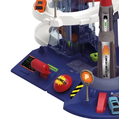 Игровой набор ZIPP Toys Dino автотрек-ракета электрический, 6 машинок (5508A) Винница - изображение 9