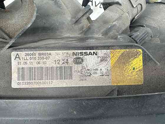 Фара ліва Nissan Qashqai 2010-2013 Ковель