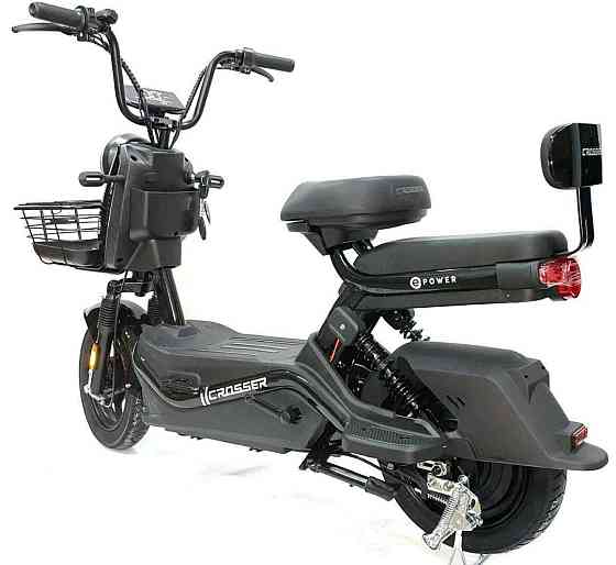 ТОП ПРОДАЖ 2026! Электровелосипед Crosser CR1 (800W 60V 21Ah) - Черный. Харьков