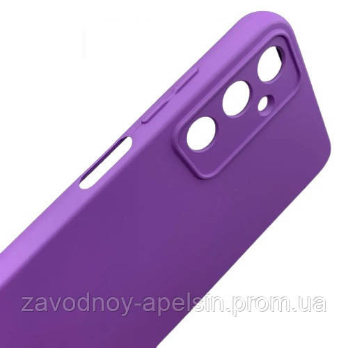 Samsung A05s A057 Чохол силіконовий Захист камери (фіолетовий) Одеса - фото 2