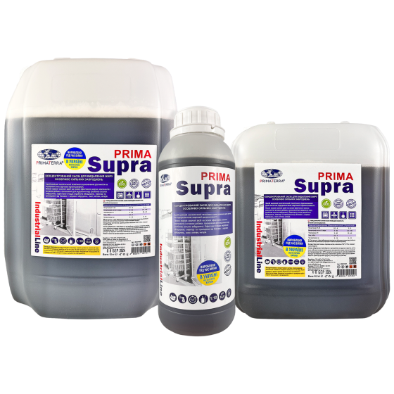 Засіб для видалення жиру PRIMA SUPRA, концентрат (6.5 кг) Павлоград