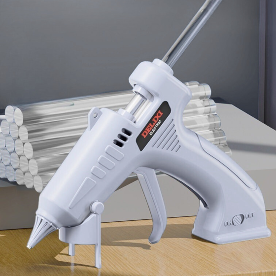 Термопістолет для клею бездротовий акумуляторний пістолет клейовий для ремонту, рукоділля та творчості Кам'янець-Подільський