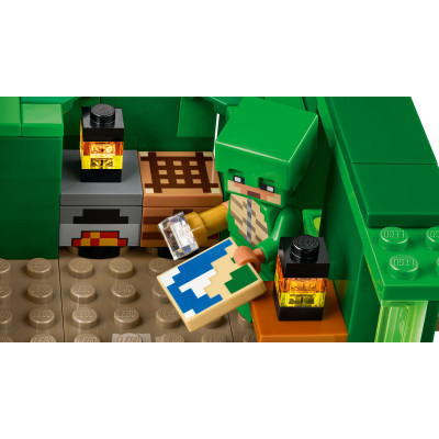 Конструктор LEGO Minecraft Пляжный дом в форме черепахи 234 деталей (21254) Винница - изображение 10