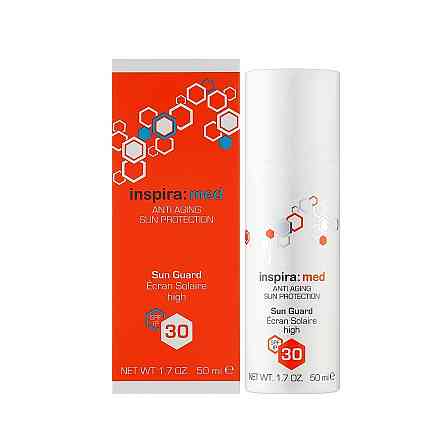 Солнцезащитный антивозрастной крем SPF 30 Anti-Aging Sun Guard Inspira Med 50 мл Винница