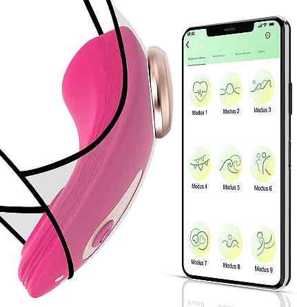 Вібратор-метелик із додатком і Bluetooth для піхви клітора Дніпро