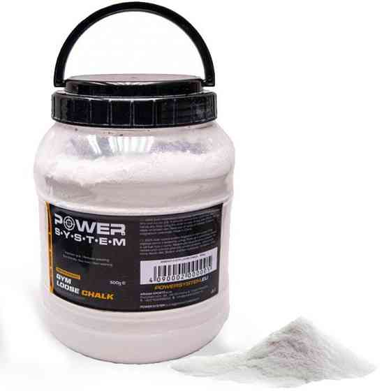 Магнезія спортивна суха PowerSystem PS-4090 Powder Chalk 500 г. Луцьк