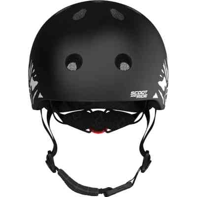 Шлем Scoot&Ride 45-51см, зебра, с фонариком (SR-181206-ZEBRA) Винница