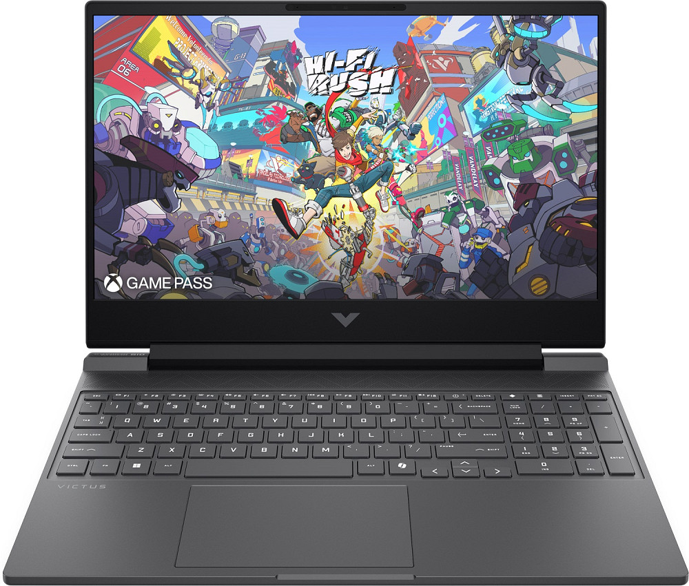 HP Victus 15-fa2047ua 15.6" FHD IPS,300n/i5-14450HX (4.8)/24Gb/SSD512Gb/RTX 3050,6GB/DOS/Сірий Вінниця - фото 1