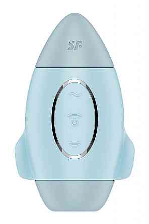 Вакуумний вібратор Satisfyer Mission Control blue Sex Aura Київ