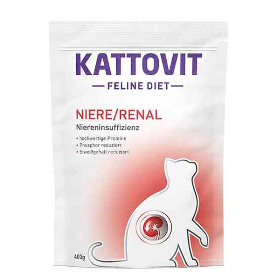 Kattovit Veterinary Niere Renal КАТТОВИТ РЕНАЛ диетический сухой корм для котов с заболеваниями почек Киев