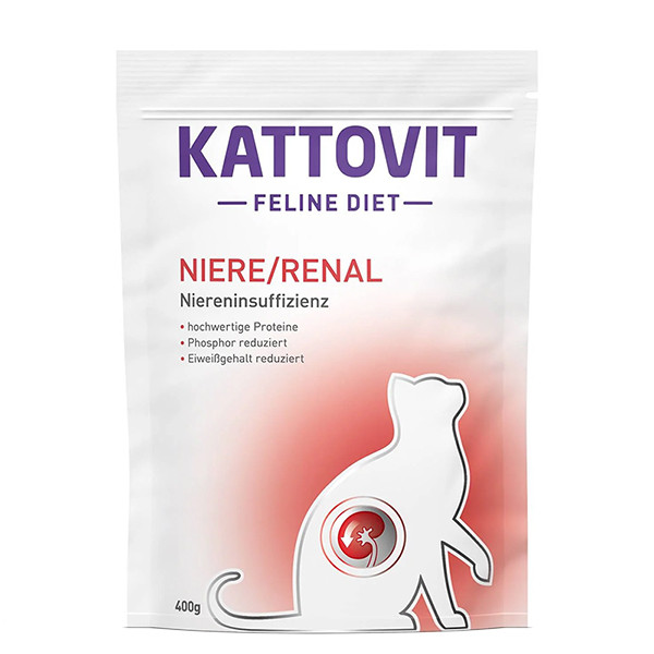 Kattovit Veterinary Niere Renal КАТТОВИТ РЕНАЛ диетический сухой корм для котов с заболеваниями почек Киев - изображение 1